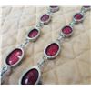 Image 15 : Raw Faceted Ruby Necklace