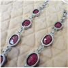 Image 16 : Raw Faceted Ruby Necklace