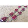 Image 5 : Raw Faceted Ruby Necklace