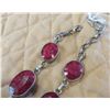 Image 7 : Raw Faceted Ruby Necklace