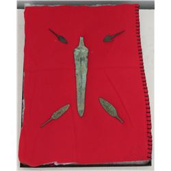 Copper Dagger & Arrow Points