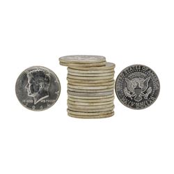 Roll of (20) Brilliant Uncirculated 1964 Kennedy Half Dollar Coins