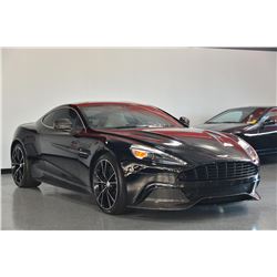 2014 Black Aston Martin Vanquish Coupe
