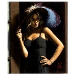 Study For Girl with Hat by Perez, Fabian