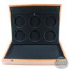 Image 1 : RCM Issue: EMPTY 2015 Canada Big Coin Series 5 oz. Fine Silver 6-Coin Wooden Display Box