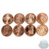Image 1 : Lot of 8x Different Zombucks Design .999 Fine Copper Rounds. 8pcs (TAX Exempt)