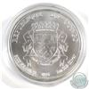 Image 2 : 2016 Republic of Congo 5000 Franc 1oz .999 Fine Silver African Lion Coloured Coin in Capsule (TAX Ex
