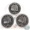 Image 2 : Lot of 1869-1994 $50 Eaton 125 Timothy Eaton 1oz .999 Fine Silver Coins in Capsules (capsules are sc
