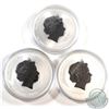 Image 2 : Lot of Australia 1oz .999 Fine Silver Coloured Coins in Capsules. You will receive 2x 2016 Year of t