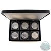 Image 1 : 2011-2013 Canada $5 1oz .9999 Fine Silver Wildlife Series Fine Silver Coins in Black Display Box. Yo
