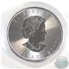 Image 2 : 2017 Canada 1oz .9999 Fine Silver Coloured Yellow Maple Leaf (capsule scratched). Tax Exempt