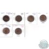 Image 1 : 1-cent 1890H AU-UNC, 1892 AU-UNC, 1895 UNC+, 1896 AU, 1897 BU, 1898H UNC+. 6pcs