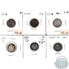 Image 1 : 10-cent 1872H Good, 1874H EF, 1880H Obv1 F-VF, 1881H Good, 1882H VG, 1883H VG. 6pcs