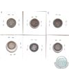 Image 2 : 10-cent 1872H Good, 1874H EF, 1880H Obv1 F-VF, 1881H Good, 1882H VG, 1883H VG. 6pcs