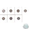 Image 2 : 10-cent 1885 Obv4 VG, 1885 Obv5 Good, 1886 L Kn6 Obv4 Good, 1886 Sm6 Obv4 Good, 1886 Sm6 Obv5 Good, 