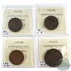 Image 2 : Token: Lot of 4 different ICCS Certified Tokens. Lot includes: CH# NS20A4 VG-8, LC2A2 VF-20, LC30D V