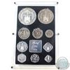 Image 2 : India; 1976 Republic of India 10-coin Development Oriented Proof Set with all original Mint packagin
