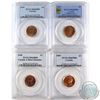 Image 1 : 1939-1950 Canada 1-cent PCGS Certified MS-65 Red - 1939, 1947 Maple Leaf, 1949 A Between Denticles &