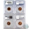 Image 2 : 1939-1950 Canada 1-cent PCGS Certified MS-65 Red - 1939, 1947 Maple Leaf, 1949 A Between Denticles &