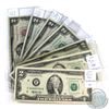Image 1 : Estate Lot of 7x USA $2.00 Notes - 2x 1953, 3x 1976 