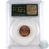Image 2 : 1920 Canada 1-cent Small PCGS Certified MS-64 Red