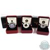 Image 1 : 2007 Canada $8 Maple of Long Life, 2010 Piedfort 1oz Maple Leaf & 2013 $3 Maple Leaf Impression Fine