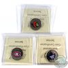Image 2 : 2006P Canada 25-cent Ottawa, Montreal & Toronto ICCS Certified MS-67 Numismatic BU. 3pcs