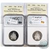 Image 2 : 2000 & 2004 Canada 50-cent Cross Graded NGC Certified PF-69 Ultra Heavy Cameo & ICCS Certified PF-68