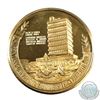 Image 2 : Sudbury, Ontario Laurentian University Medallion in Brass. Medallion has been struck turned, reposit