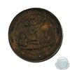 Image 1 : 19th Century St. Hubert & St. Roch Priez pour Nous Good Luck French Token. 22 mm in diameter.
