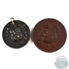 Image 1 : 2x Toronto Public School Board Excellence Award Medallion for 4 & 8 years for Good Conduct, Punctual