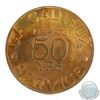 Image 2 : 1923-1973 C.A Cadieux 50 Years Service Medal. Diameter 44mm