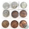 Image 1 : 9x Canada Confederation Medallions. You will receive 9x Medallions Commemorating when each Province 