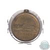 Image 2 : 1893 USA Christopher Columbus Worlds Exposition Chicago Brass Token (Mounted Loop). 27mm diameter
