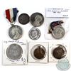 Image 1 : Estate Lot of Various Commemorative Royal Themed Tokens and Medallions. 2 of the Medals have origina