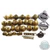 Image 1 : Estate lot of Miscellaneous Military Buttons and Pins. 33pcs