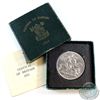 Image 1 : 1951 Festival of Britain 5 Shilling Coin in original green box (outer box is worn)