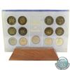 Image 1 : Framed 13x Medallion Provincial Floral Emblems of Canada's Coat of Arms. Please note that the protec