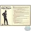 Image 2 : 1907-1979 Commemorative Golden Edition John Wayne Medal. Comes in hard cardboard outlining the Duke'