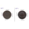 Image 1 : 1837 & 1844 Bank of Montreal Half Penny Bank Tokens. 2pcs