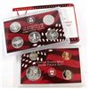 Image 1 : 1999-S United States Silver Proof 9-Coin Set. Please note coins have light toning and plastic holder