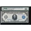 Image 1 : 1914 $10 New York Federal Reserve Note PMG 64