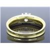 Image 5 : 18KT Yellow Gold 0.98ctw Diamond Ring