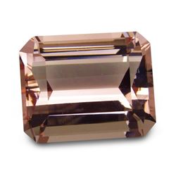 37.05ct GIA Certified Morganite Gemstone