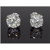 14KT White Gold 1.70ctw Diamond Earrings