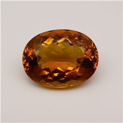 22.15ct GIA Certified Heliodor Gemstone
