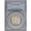 1916-D Barber Quarter Coin PCGS AU58