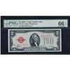 Image 1 : 1928C $2 Legal Tender Note PMG 66EPQ