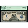 Image 1 : 1899 $1 Black Eagle Silver Certificate PCGS 53PPQ