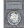 Image 1 : 1883-CC $1 Morgan Silver Dollar Coin PCGS MS65DMPL